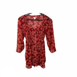 Xhilaration floral top